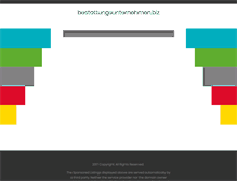 Tablet Screenshot of bestattungsunternehmen.biz